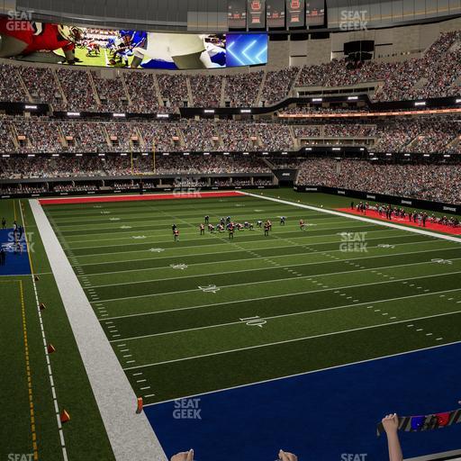 Caesars Superdome - Section 247 Seat View