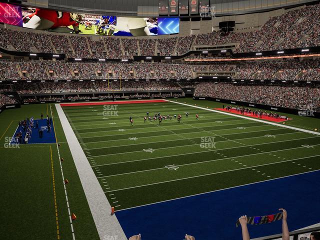 Caesars Superdome - Section 247 Seat View Caesars Superdome - Section 247 Seat View