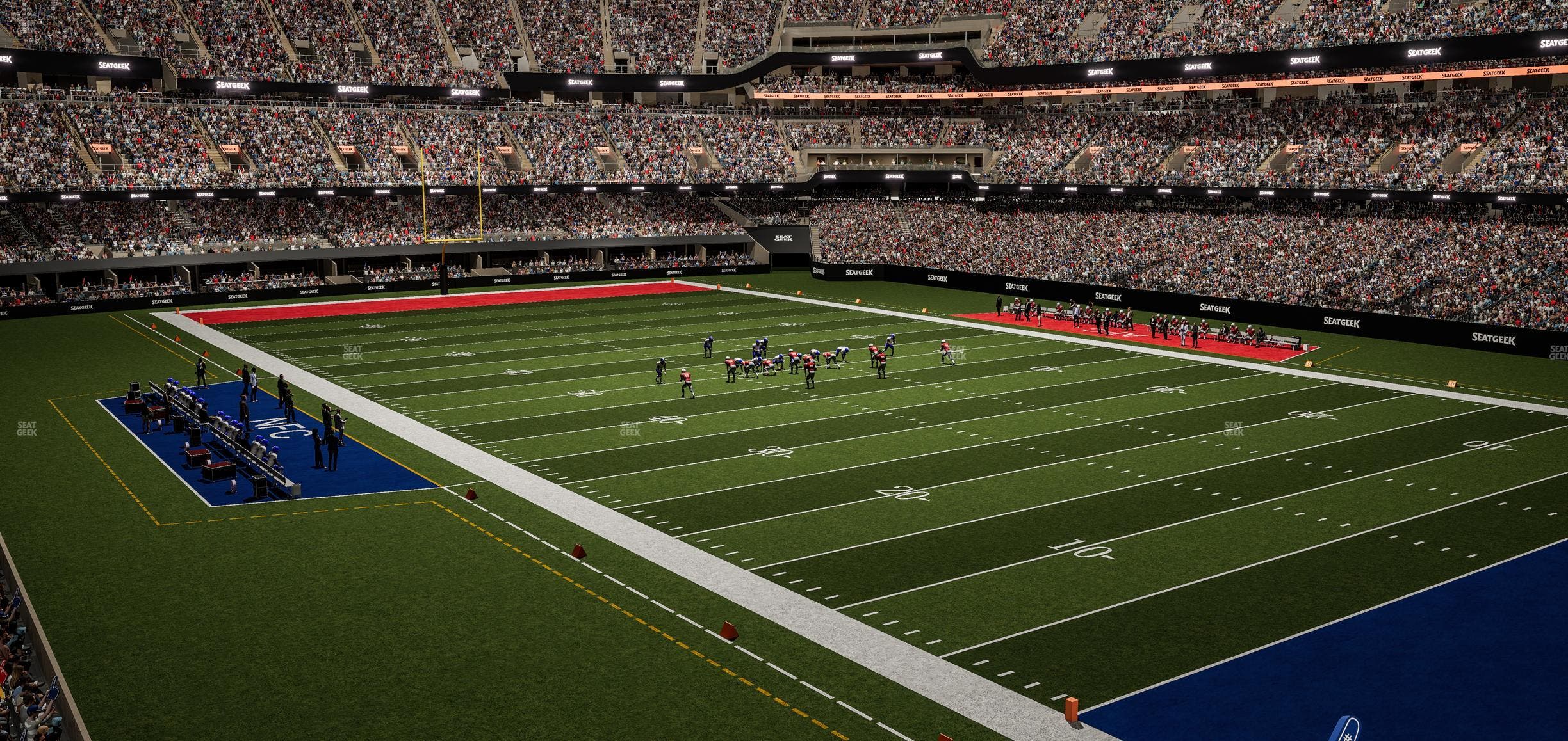 Caesars Superdome - Section 249 C Seat View