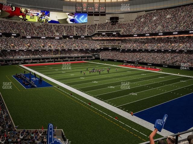 Caesars Superdome - Section 249 C Seat View