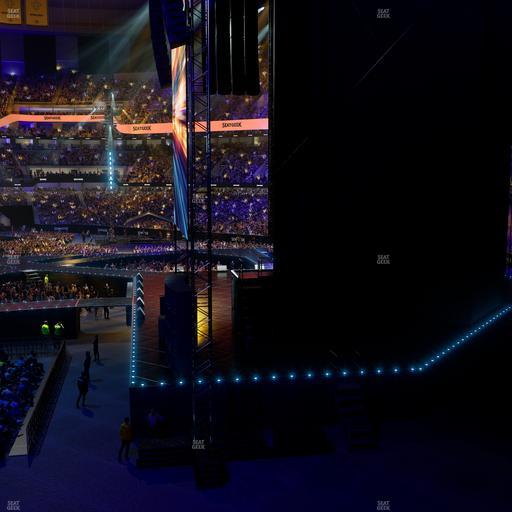 Caesars Superdome - Section 249 C Seat View