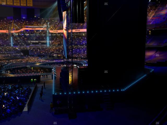 Caesars Superdome - Section 249 C Seat View