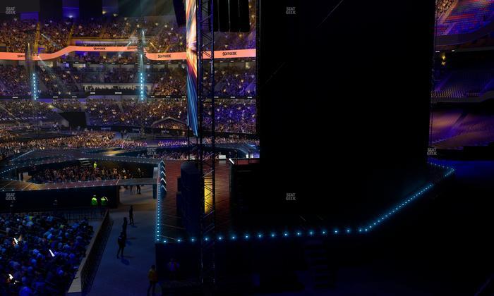 Caesars Superdome - Section 249 C Seat View