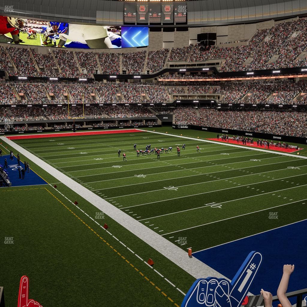 Caesars Superdome - Section 249 Seat View