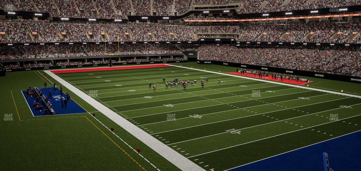 Caesars Superdome - Section 249 Seat View