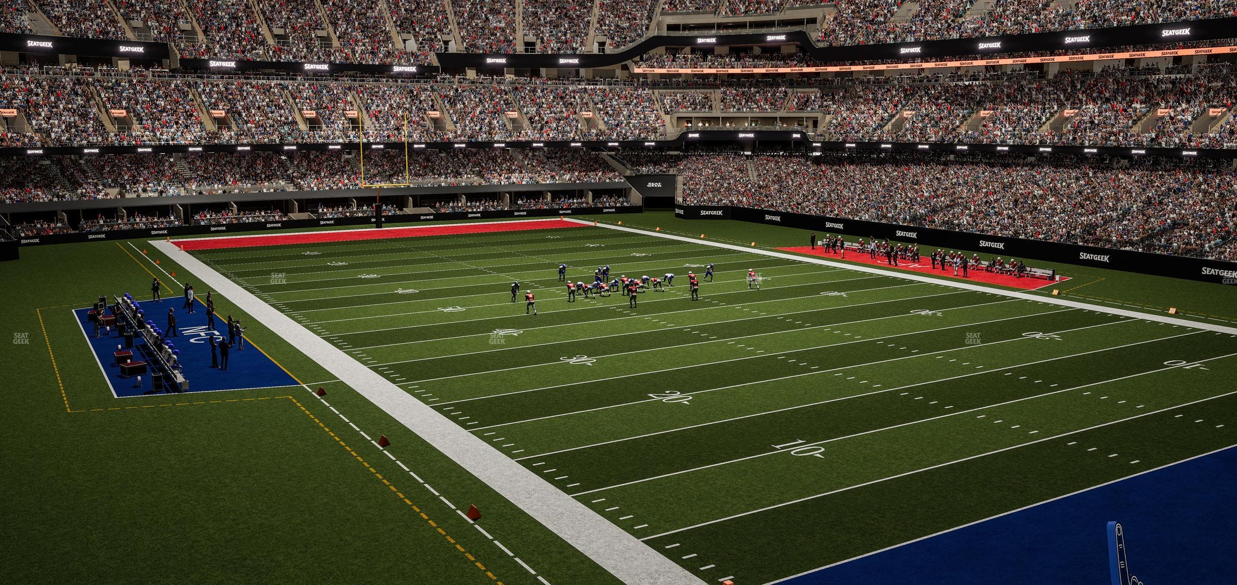 Caesars Superdome - Section 249 Seat View