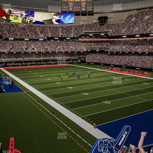 Caesars Superdome - Section 249 Seat View