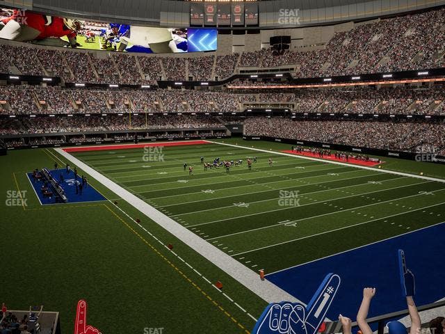 Caesars Superdome - Section 249 Seat View