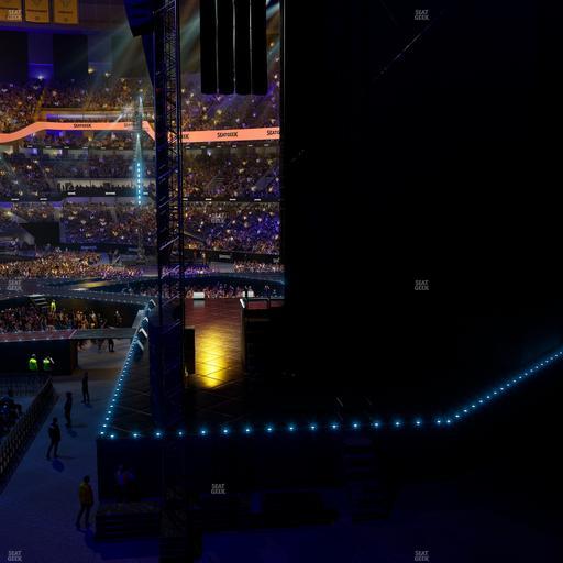 Caesars Superdome - Section 249 Seat View