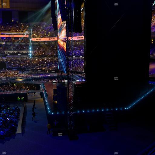 Caesars Superdome - Section 251 Seat View