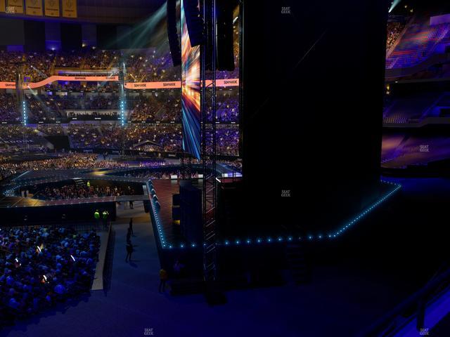 Caesars Superdome - Section 251 Seat View