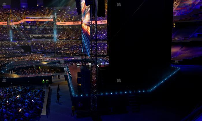 Caesars Superdome - Section 251 Seat View