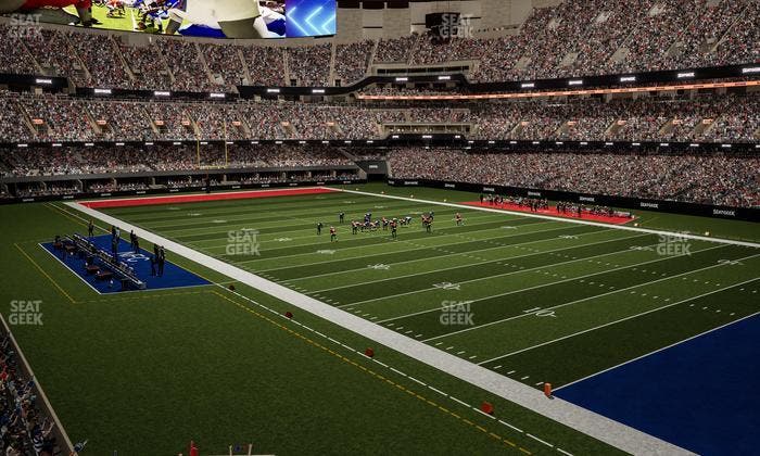 Caesars Superdome - Section 251 Seat View