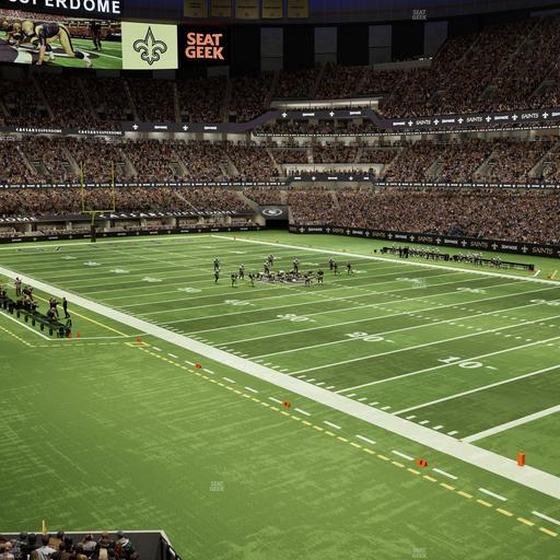 Caesars Superdome - Section 251 Seat View