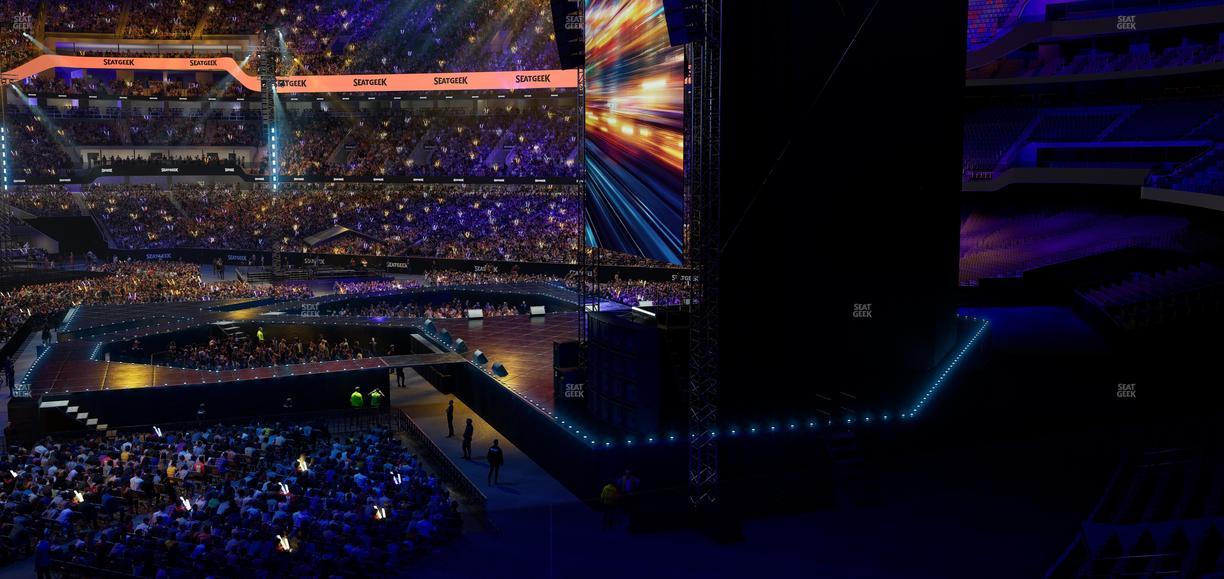 Caesars Superdome - Section 254 Sro Seat View