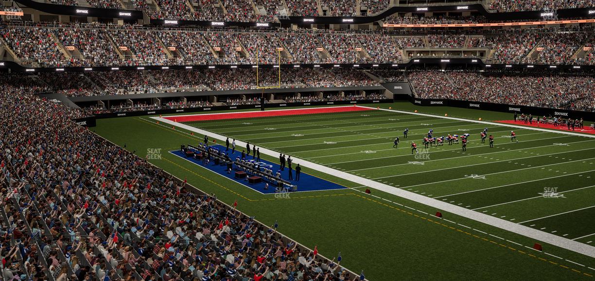 Caesars Superdome - Section 254 Wc Seat View