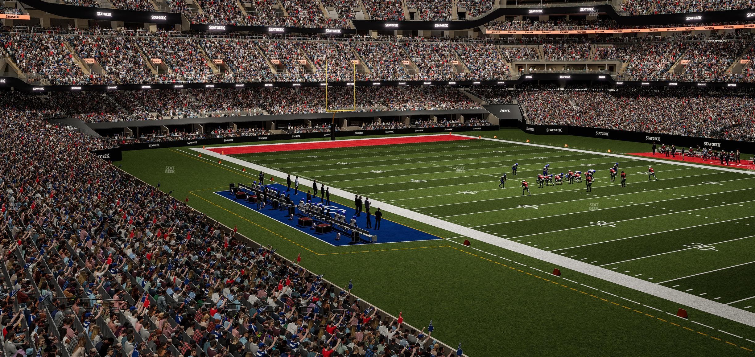 Caesars Superdome - Section 254 Wc Seat View