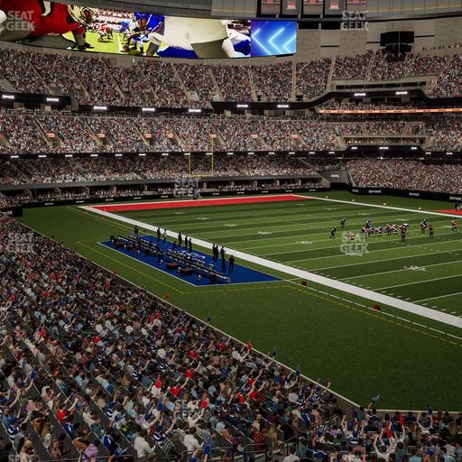 Caesars Superdome - Section 254 Wc Seat View