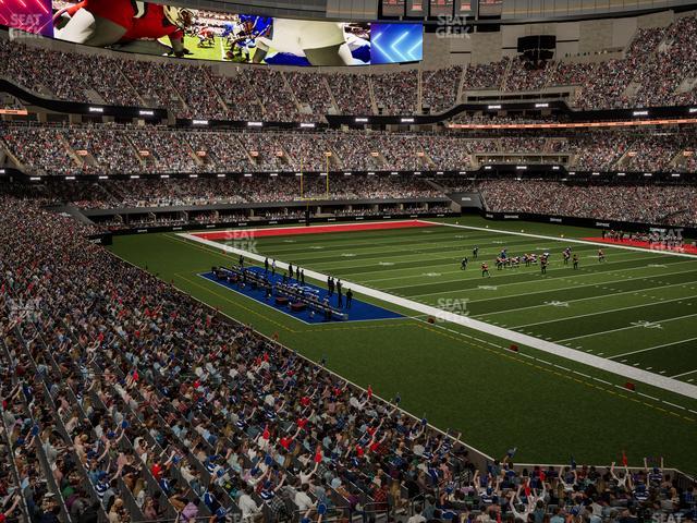 Caesars Superdome - Section 254 Wc Seat View Caesars Superdome - Section 254 Wc Seat View