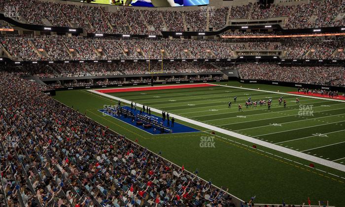 Caesars Superdome - Section 254 Wc Seat View