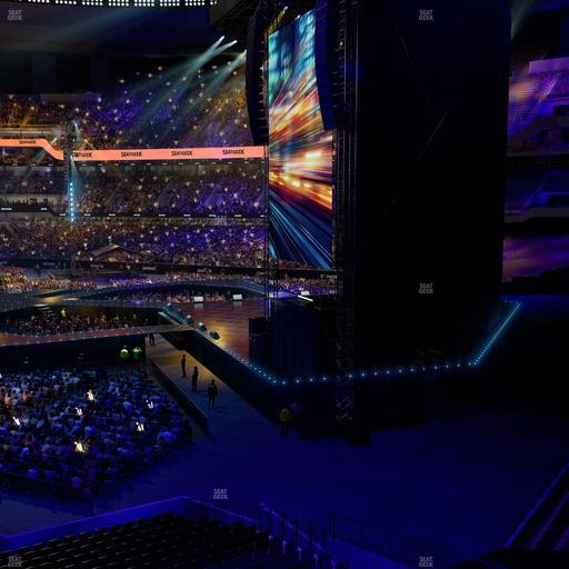 Caesars Superdome - Section 254 Wc Seat View