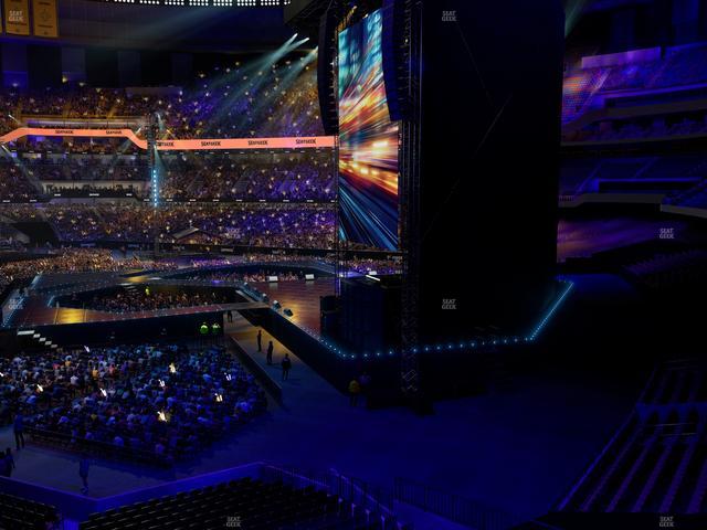 Caesars Superdome - Section 254 Wc Seat View