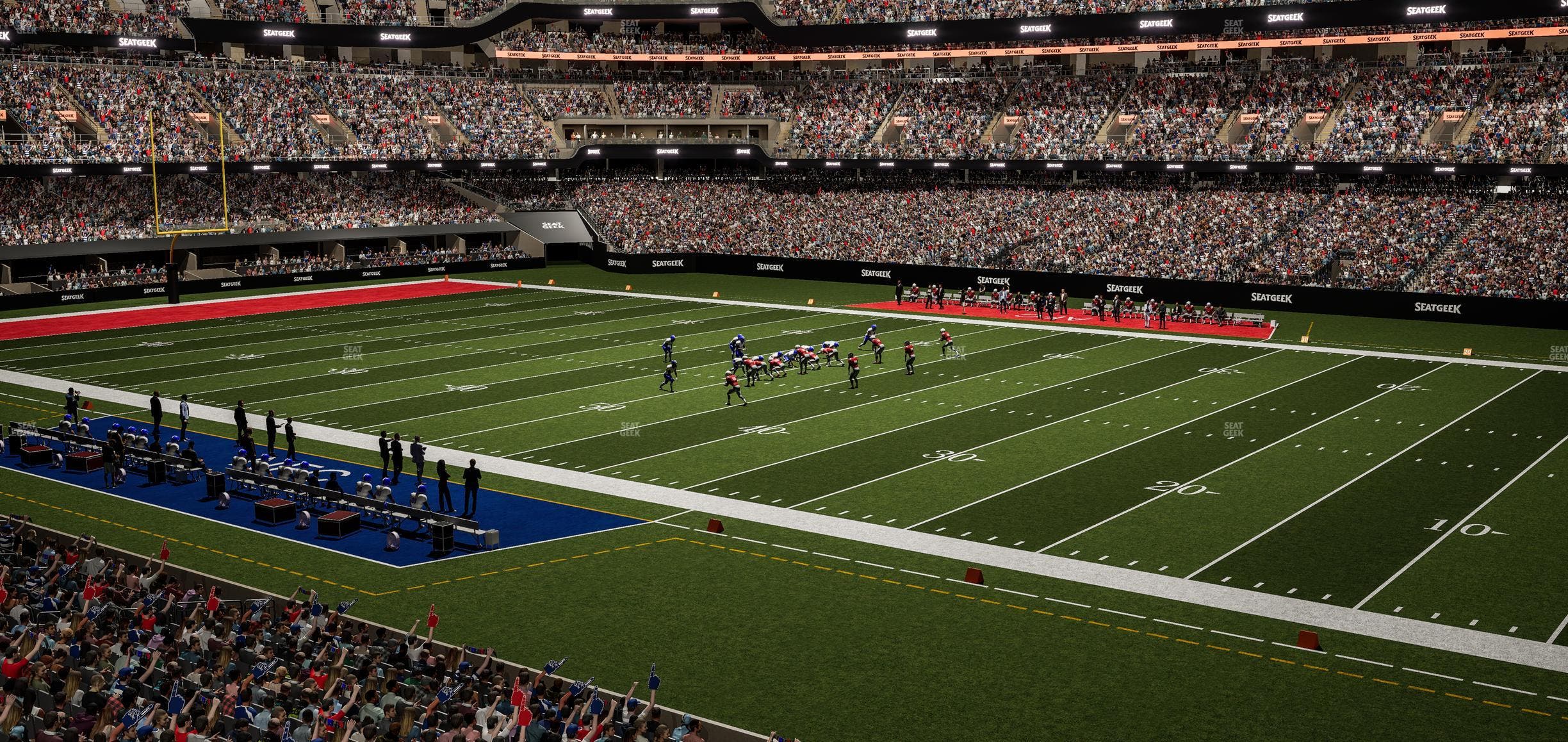 Caesars Superdome - Section 255 Seat View