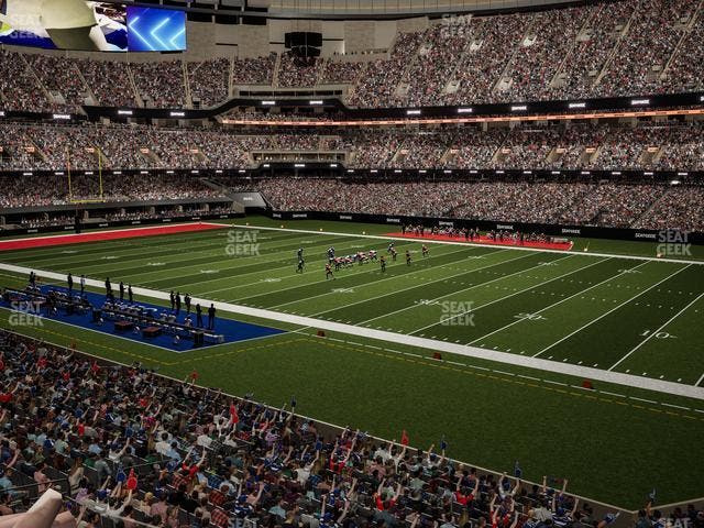 Caesars Superdome - Section 255 Seat View