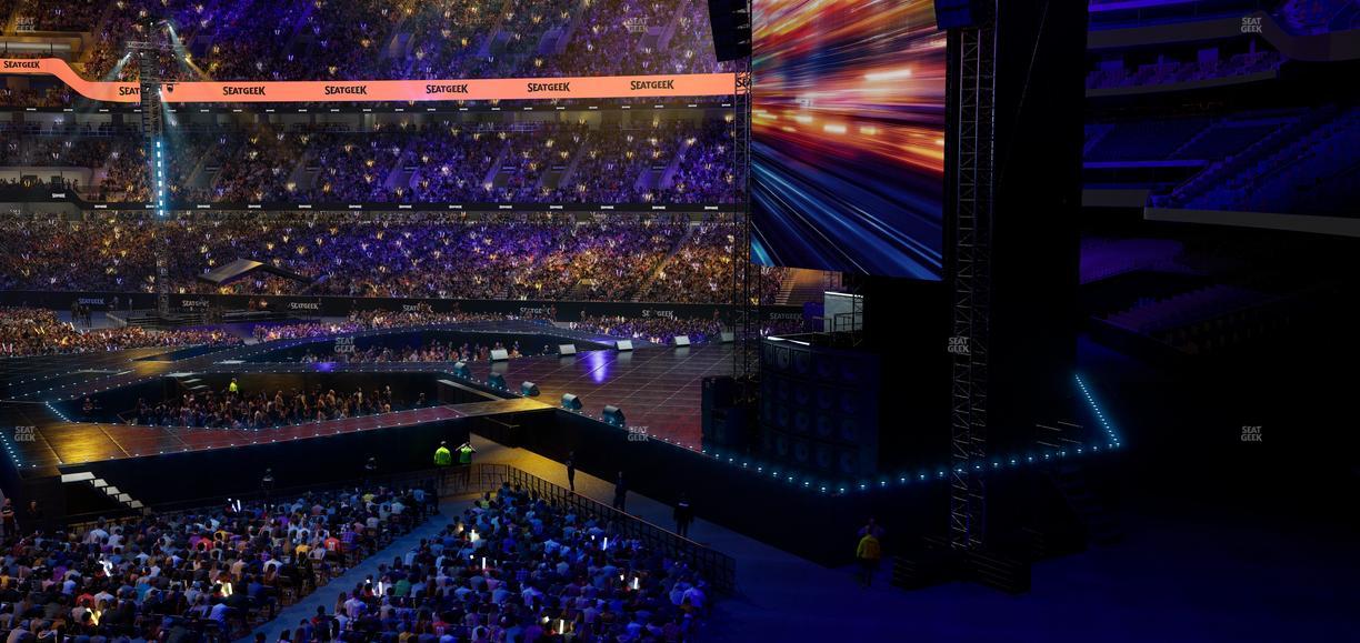 Caesars Superdome - Section 255 Seat View