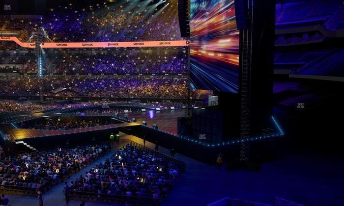 Caesars Superdome - Section 255 Seat View