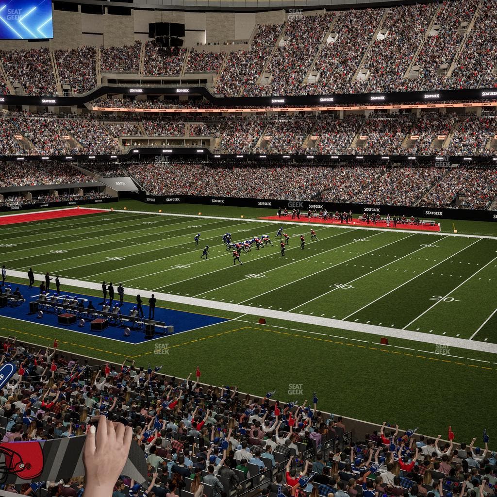 Caesars Superdome - Section 257 Seat View