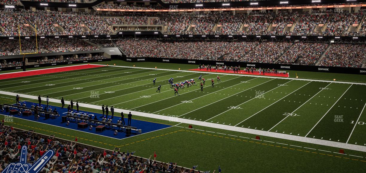 Caesars Superdome - Section 257 Seat View