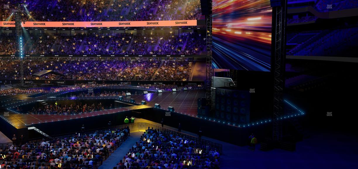 Caesars Superdome - Section 257 Seat View