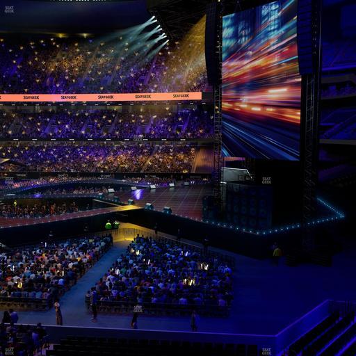 Caesars Superdome - Section 257 Seat View