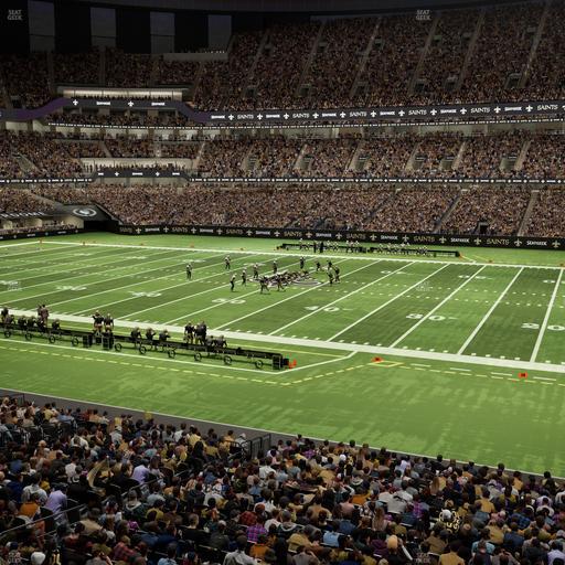 Caesars Superdome - Section 259 Seat View