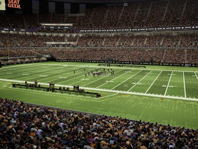 Caesars Superdome - Section 259 Seat View