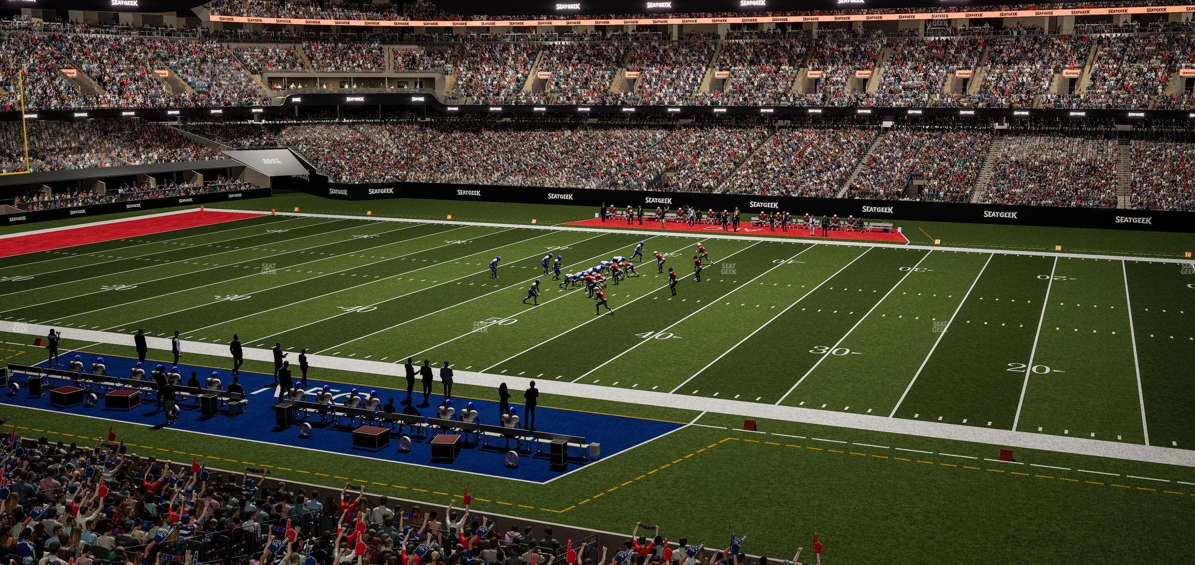 Caesars Superdome - Section 259 Seat View