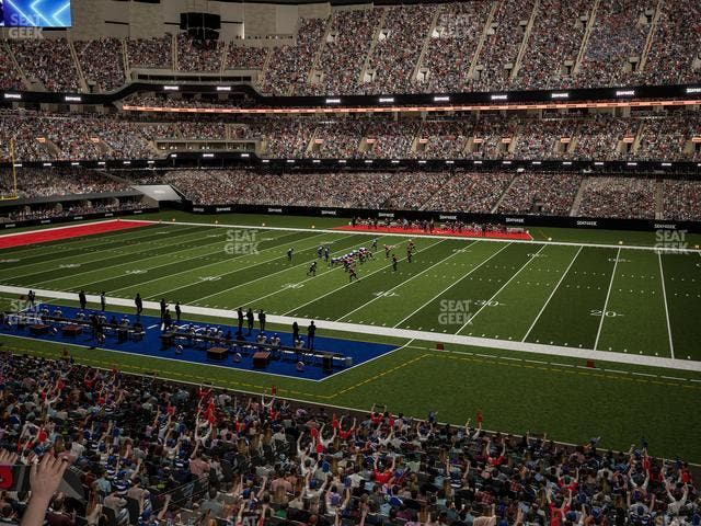 Caesars Superdome - Section 259 Seat View