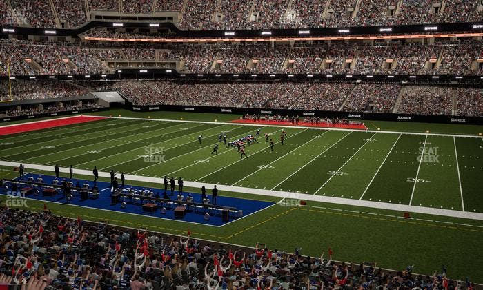 Caesars Superdome - Section 259 Seat View