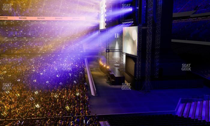 Caesars Superdome - Section 259 Seat View