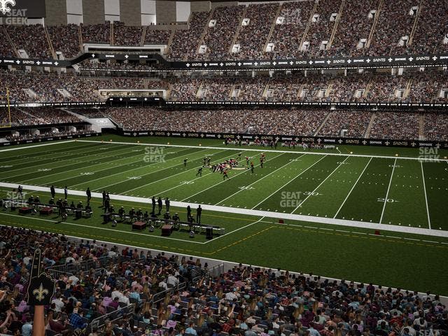 Caesars Superdome - Section 259 Seat View