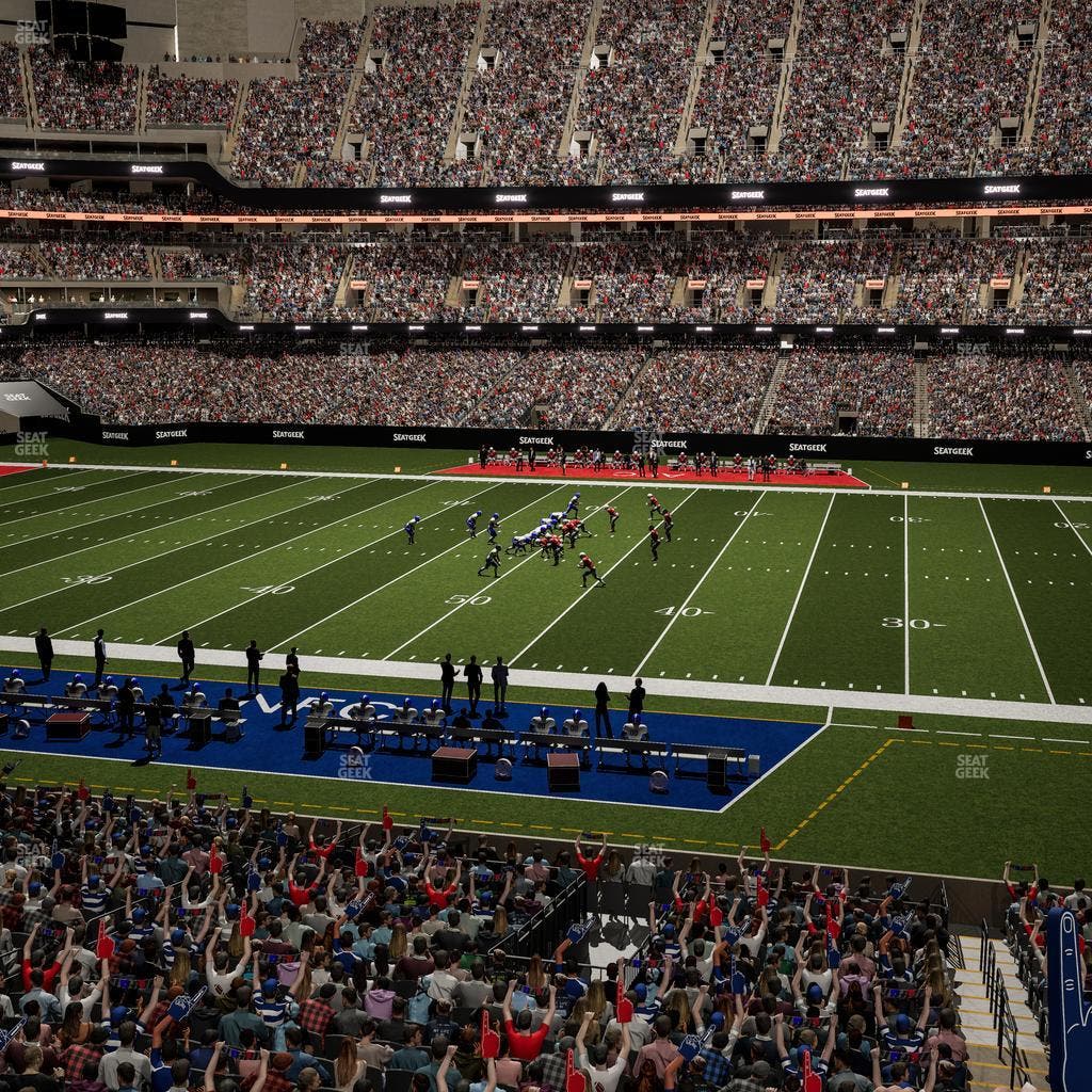 Caesars Superdome - Section 261 Seat View