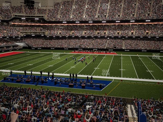 Caesars Superdome - Section 261 Seat View