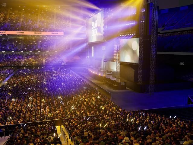 Caesars Superdome - Section 261 Seat View