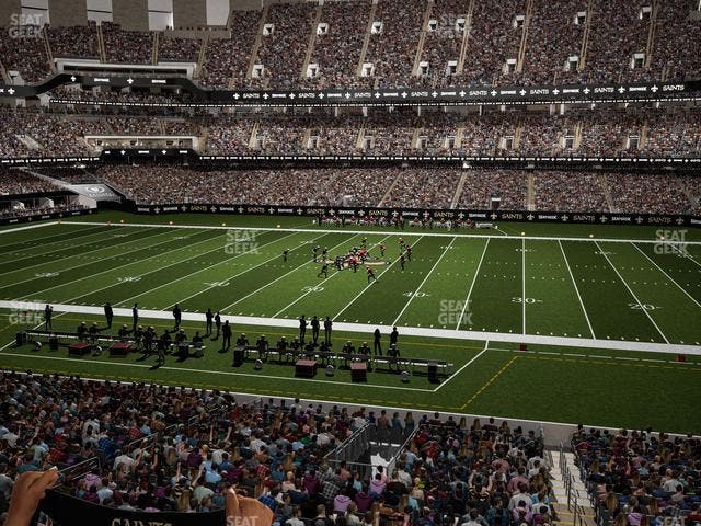 Caesars Superdome - Section 261 Seat View