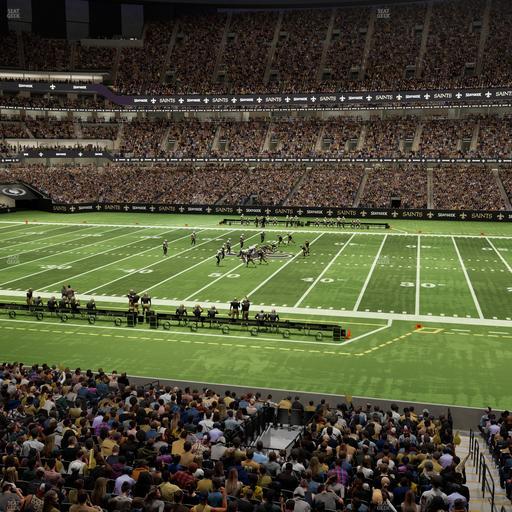 Caesars Superdome - Section 261 Seat View