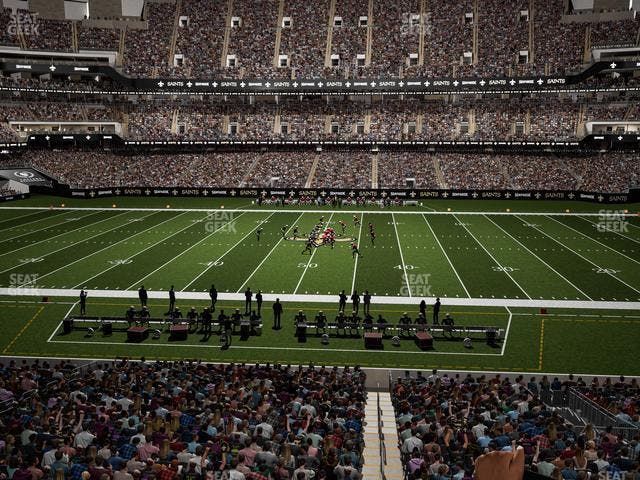 Caesars Superdome - Section 263 Seat View