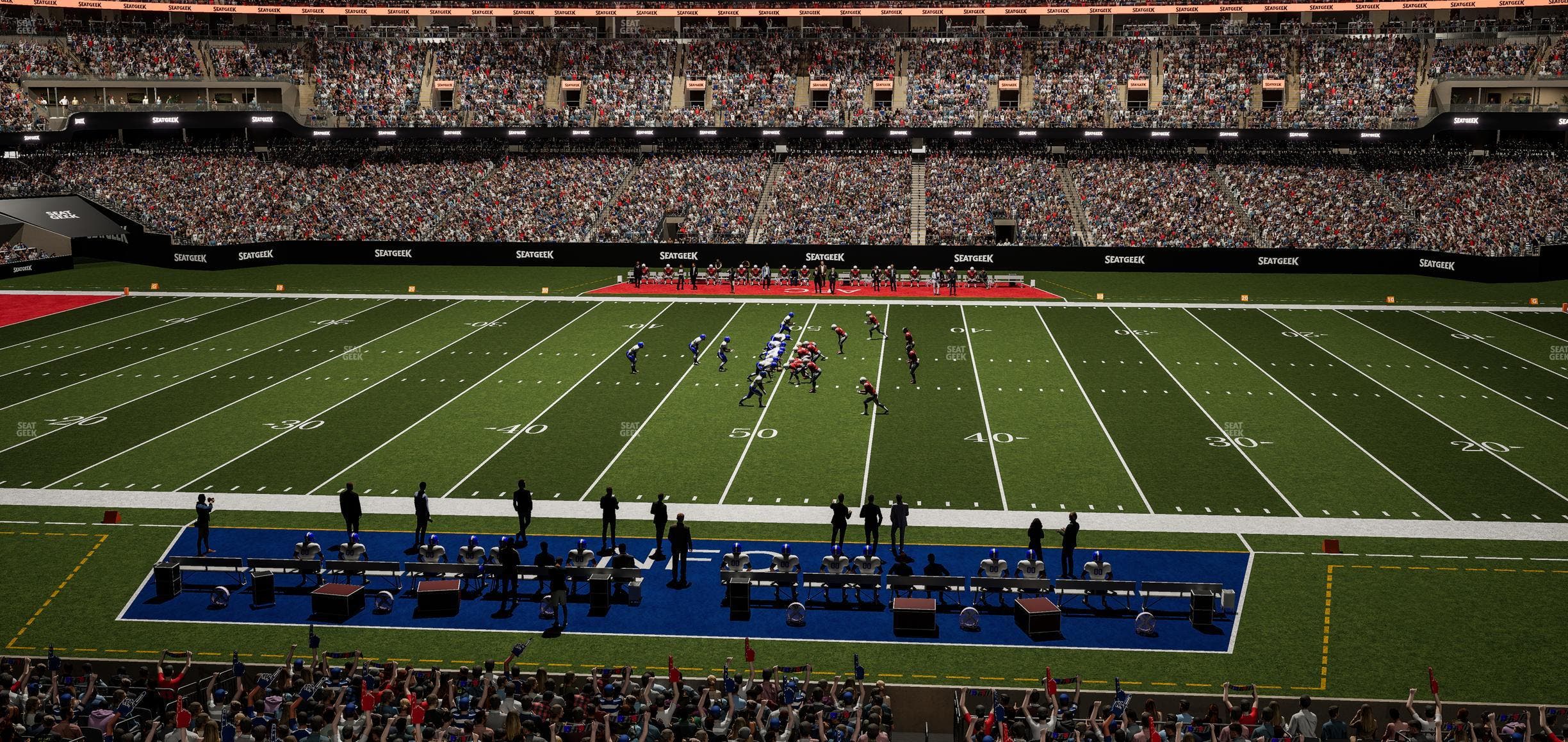 Caesars Superdome - Section 263 Seat View