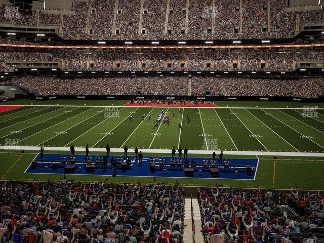 Caesars Superdome - Section 263 Seat View