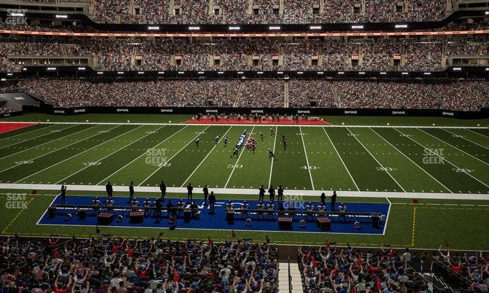 Caesars Superdome - Section 263 Seat View